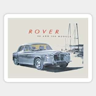 ROVER P4 80 and 100 - brochure Magnet